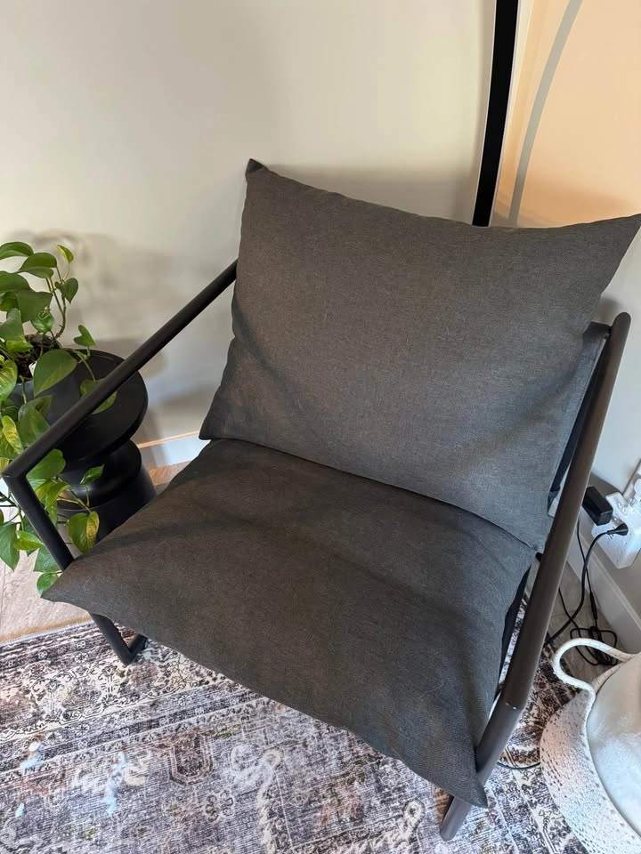 Charcoal Accent Chair - photo 2