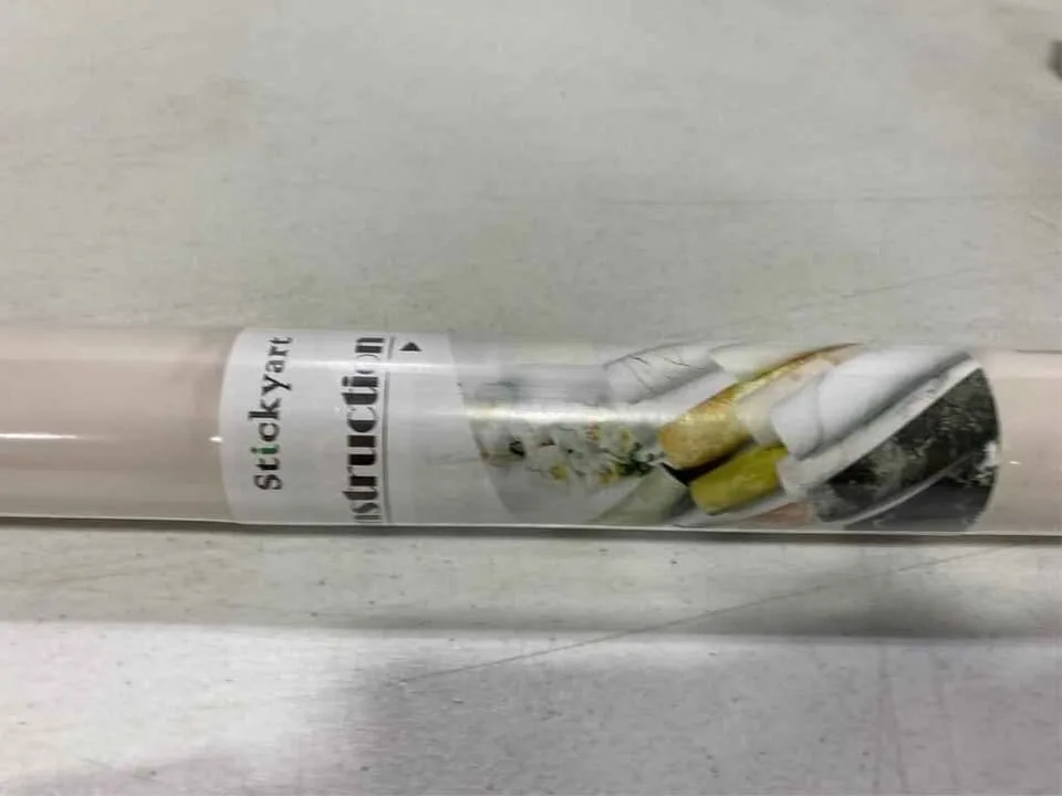 White Marble Wallpaper Peel and Stick Countertop Contact Paper image indicator(3)