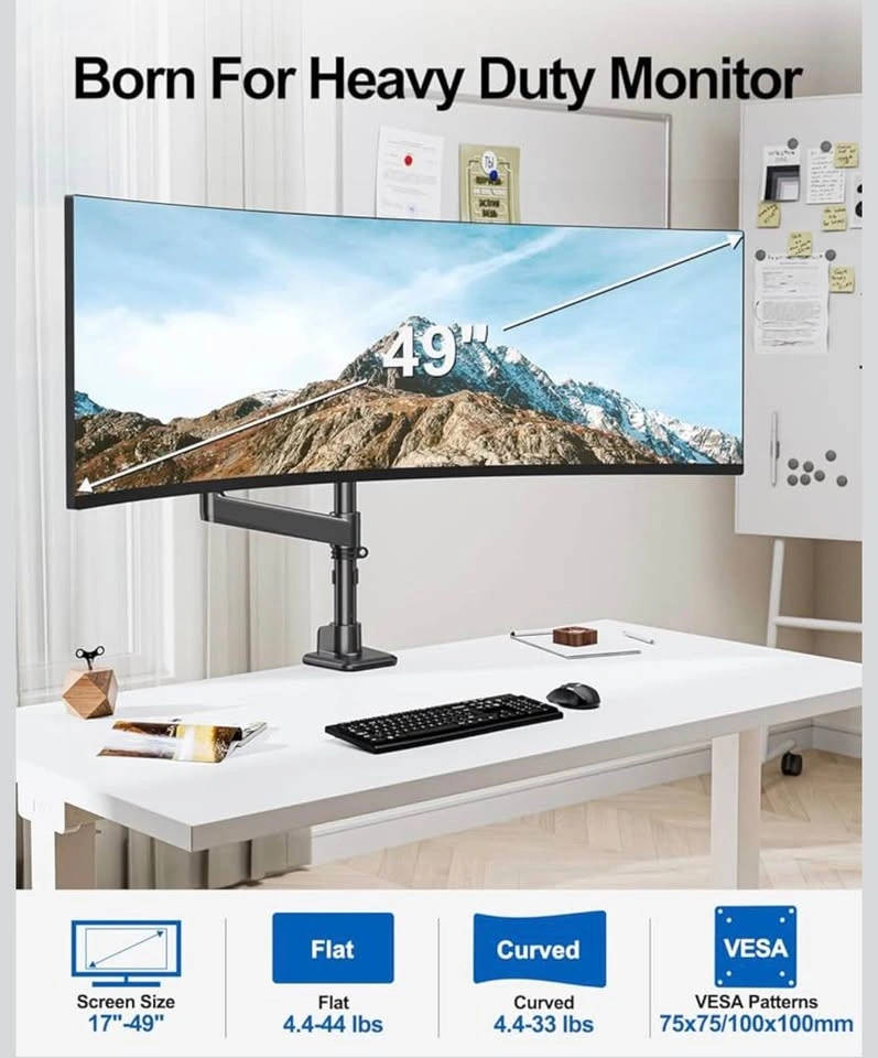 Heavy Duty Single Monitor Mount (New) - photo 2