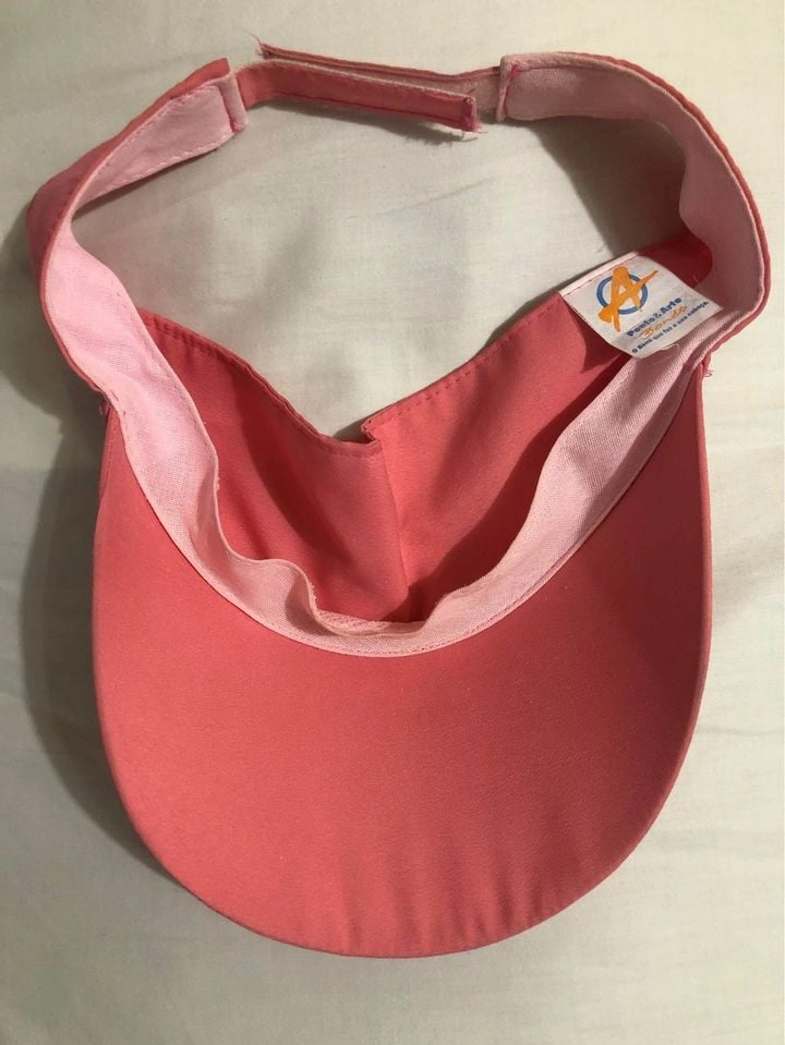 Pink Summer Cap - Adjustable Sun Visor for Tennis, Golf, Beach - photo 2