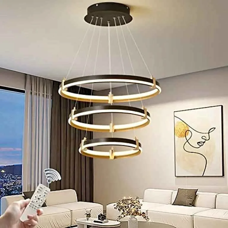 LED CHANDELIER, 3-RING (20+16+12") thumbnail
