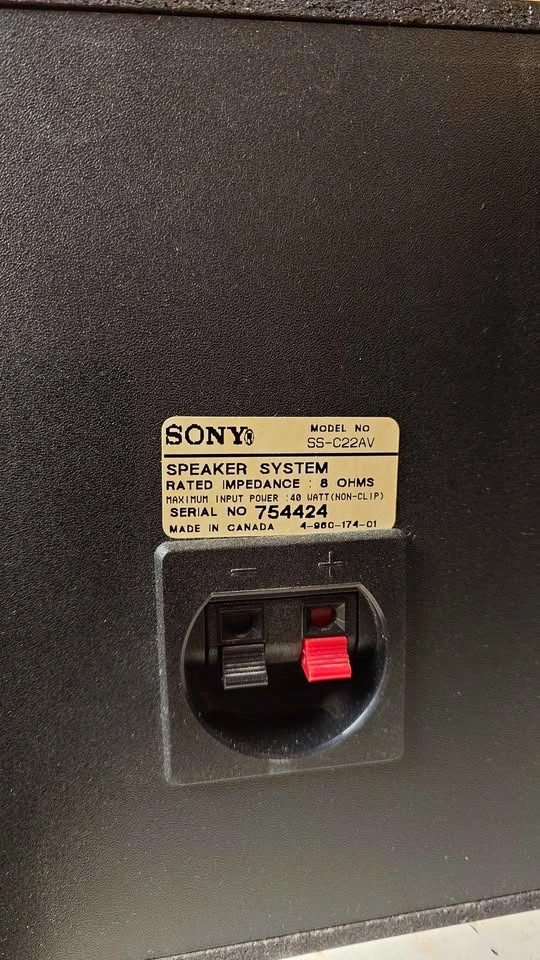 2 Sony 1 Toshiba Speaker - photo 2