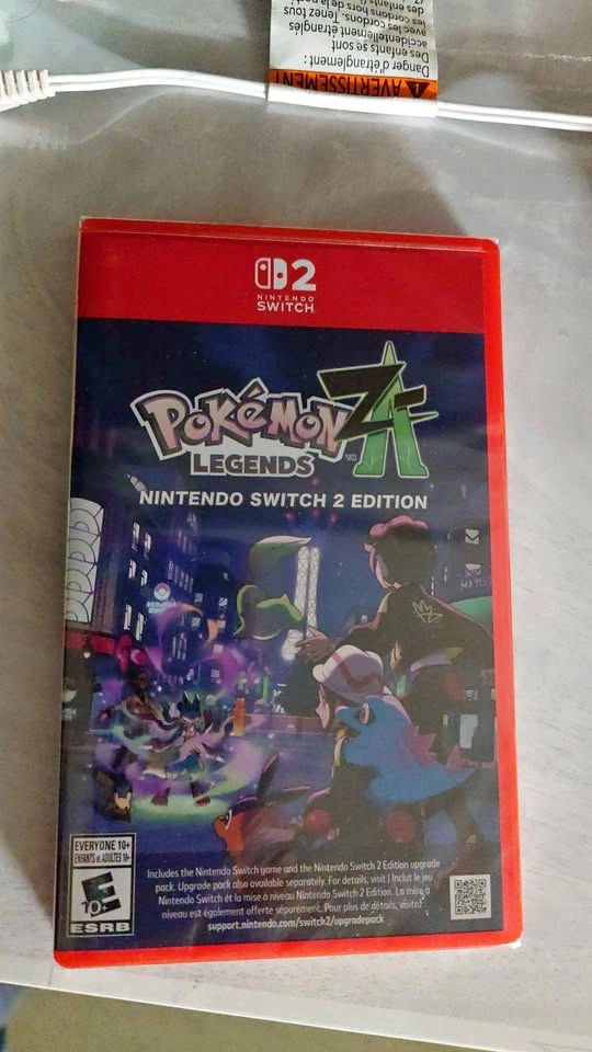 Pokemon Legends Z-A Switch 2 Brand New Sealed