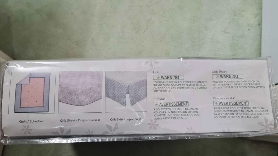 2 Baby Girl Crib Bed Sets - photo 5
