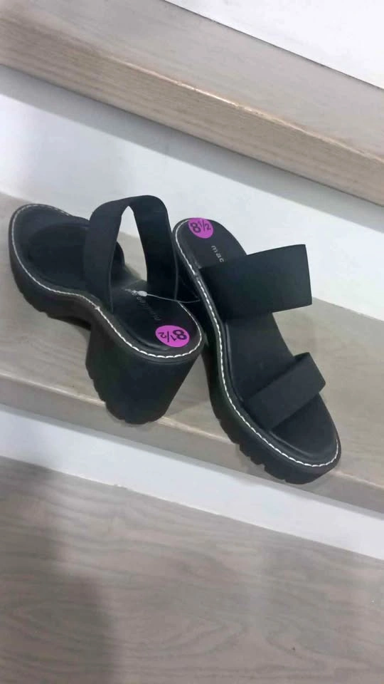 Wedged heels