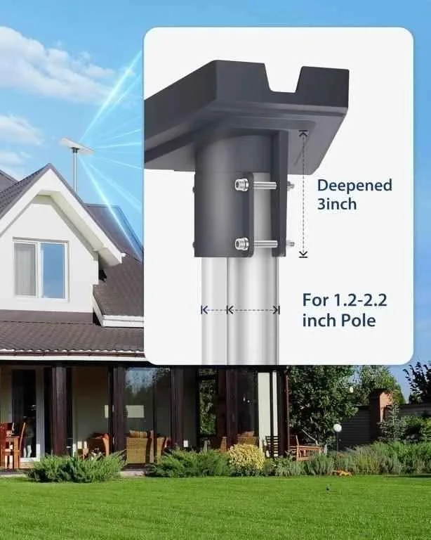 Starlink Gen 3 Pipe Adapter Gray image indicator(2)