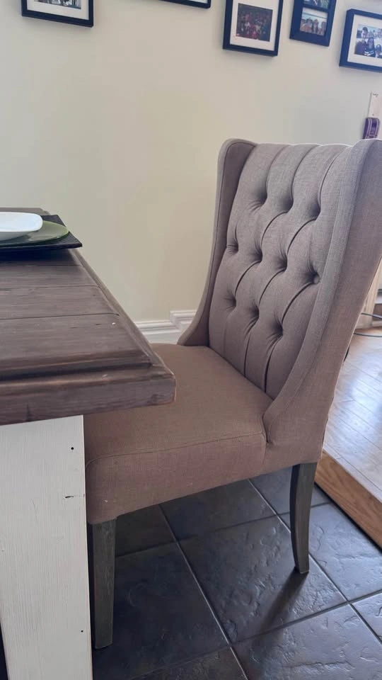 Urban Barn Farmhouse Extendable Dining Table Set – 6 Chairs - photo 4