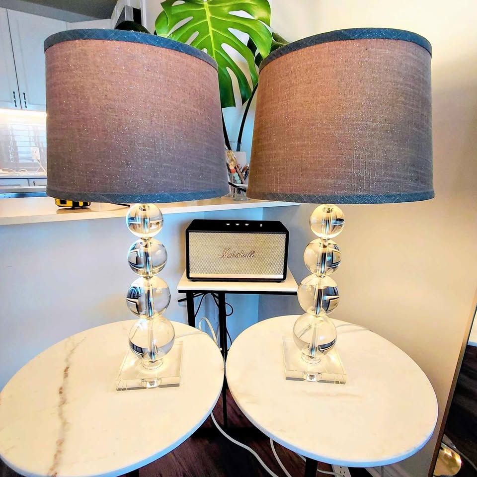 Glass Ball Lamp set