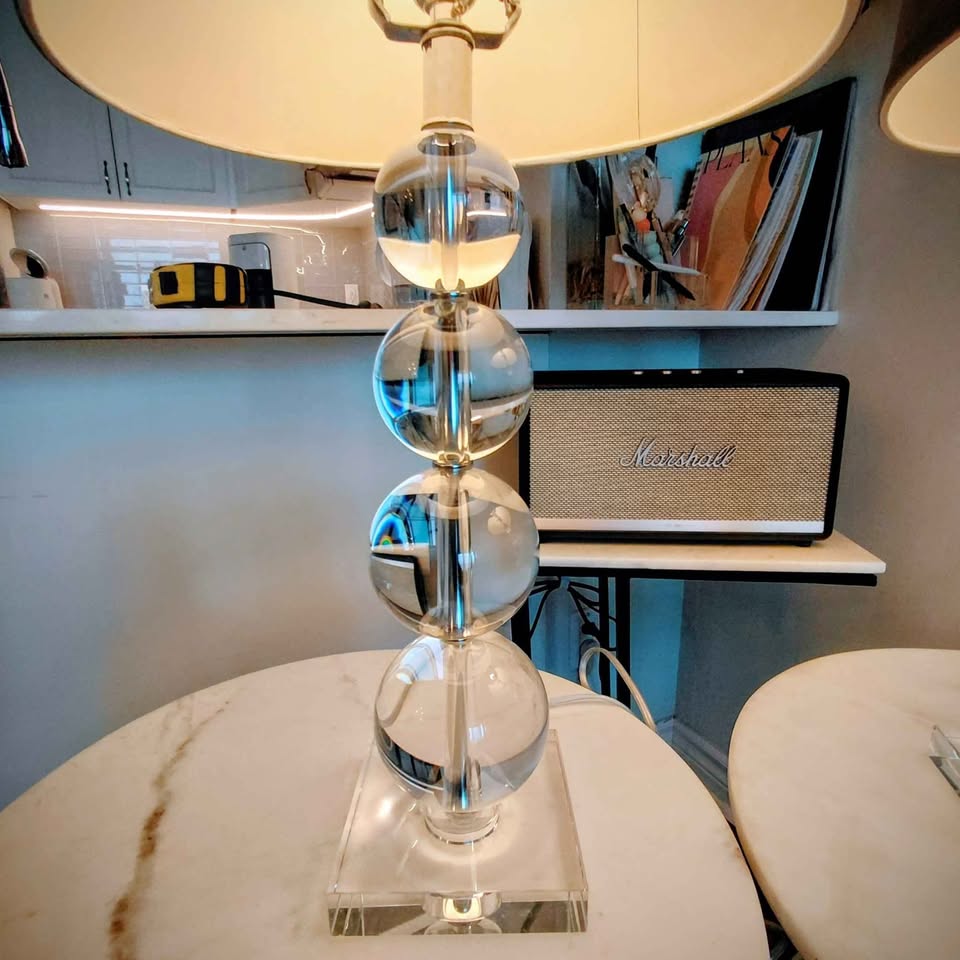 Glass Ball Lamp set - photo 2