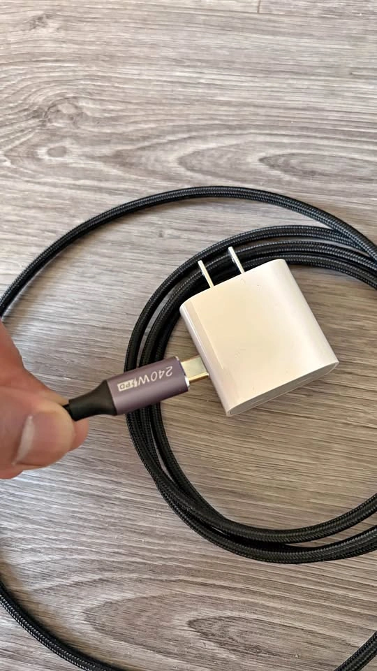 240W USB-C Cable with Wall Charger