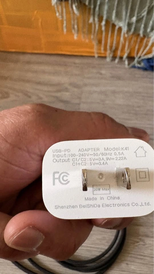 240W USB-C Cable with Wall Charger - photo 3