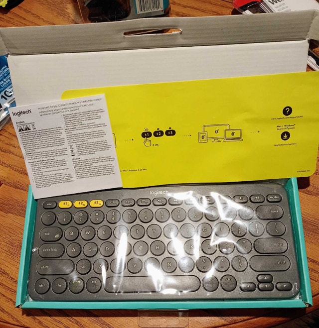 Logitech K380 Multi-device Portable Bluetooth Keyboard