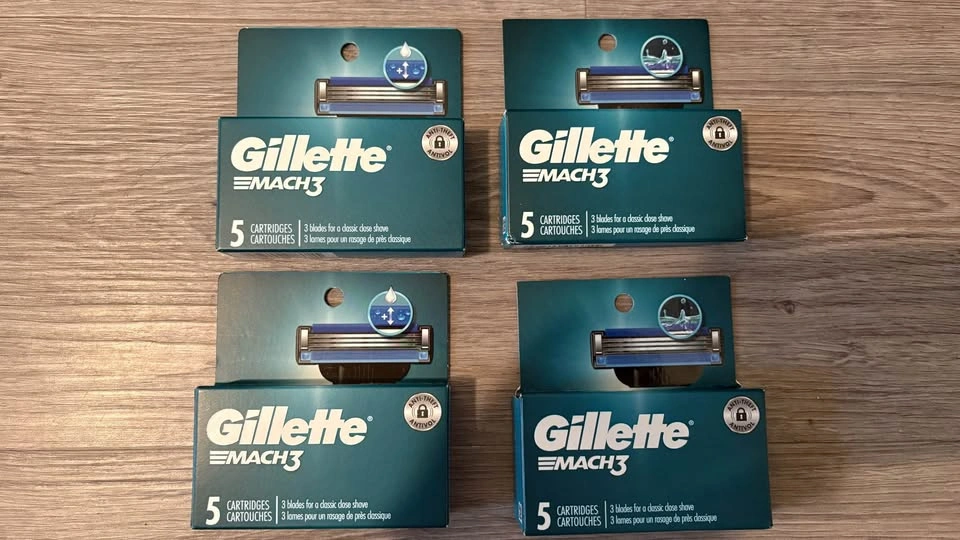 Gillette Mach3 - 5 Cartridges - photo 3
