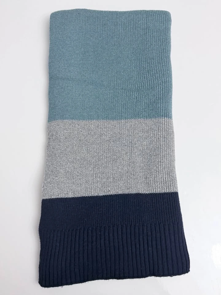 Banana Republic Men's Scarf - Blue/Gray Colorblock - photo 2