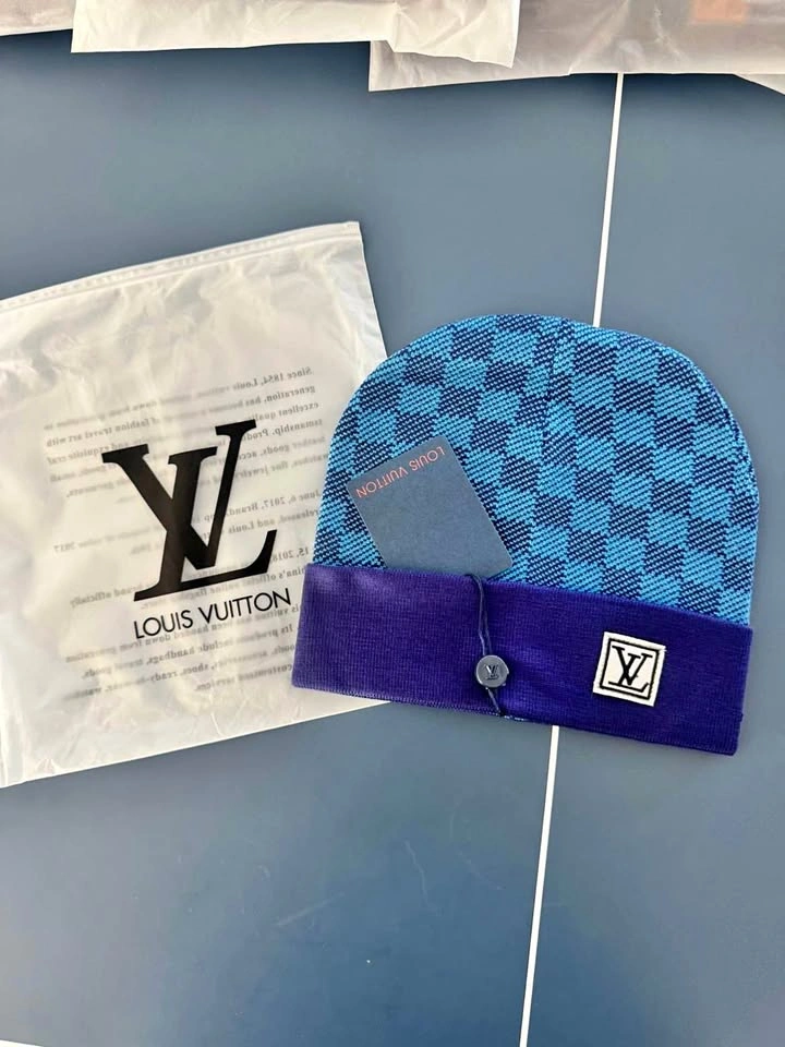 Blue lv beanie ($60)