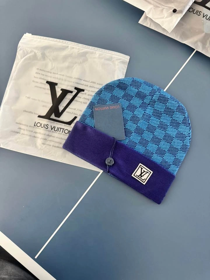 Blue lv beanie ($60) - photo 2