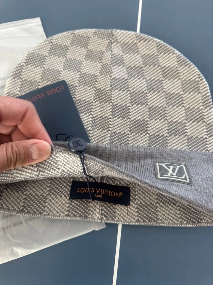 Grey lv beanie ($60) - photo 3