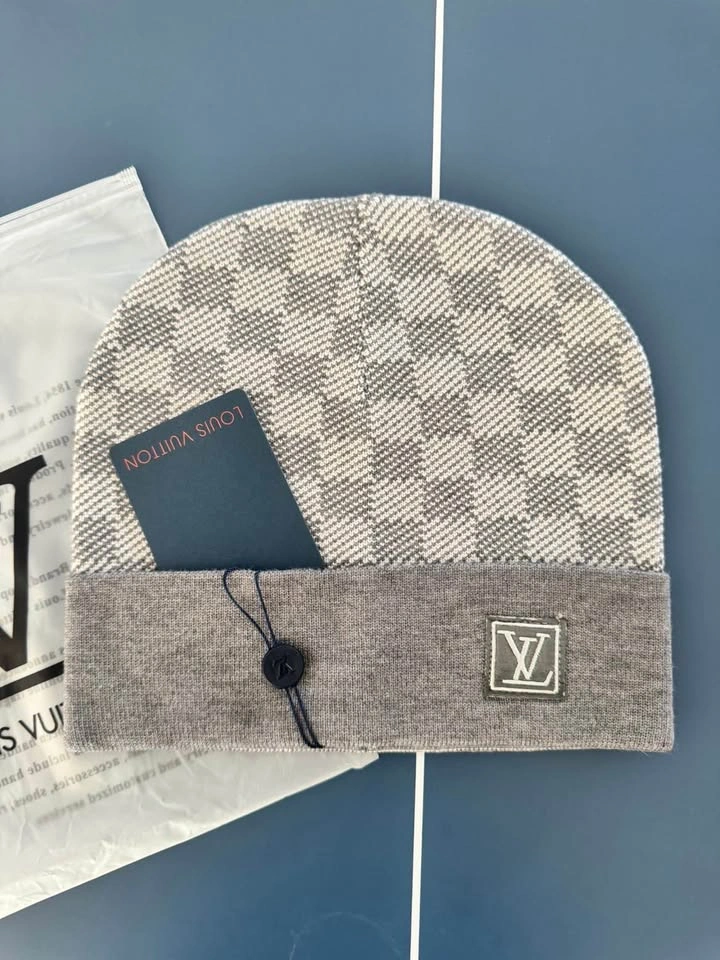 Grey lv beanie ($60) - photo 4