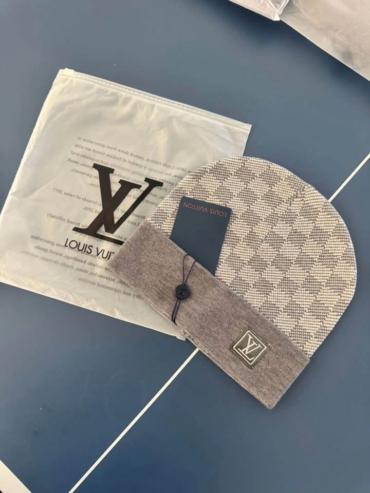 Grey lv beanie ($60) - photo 5