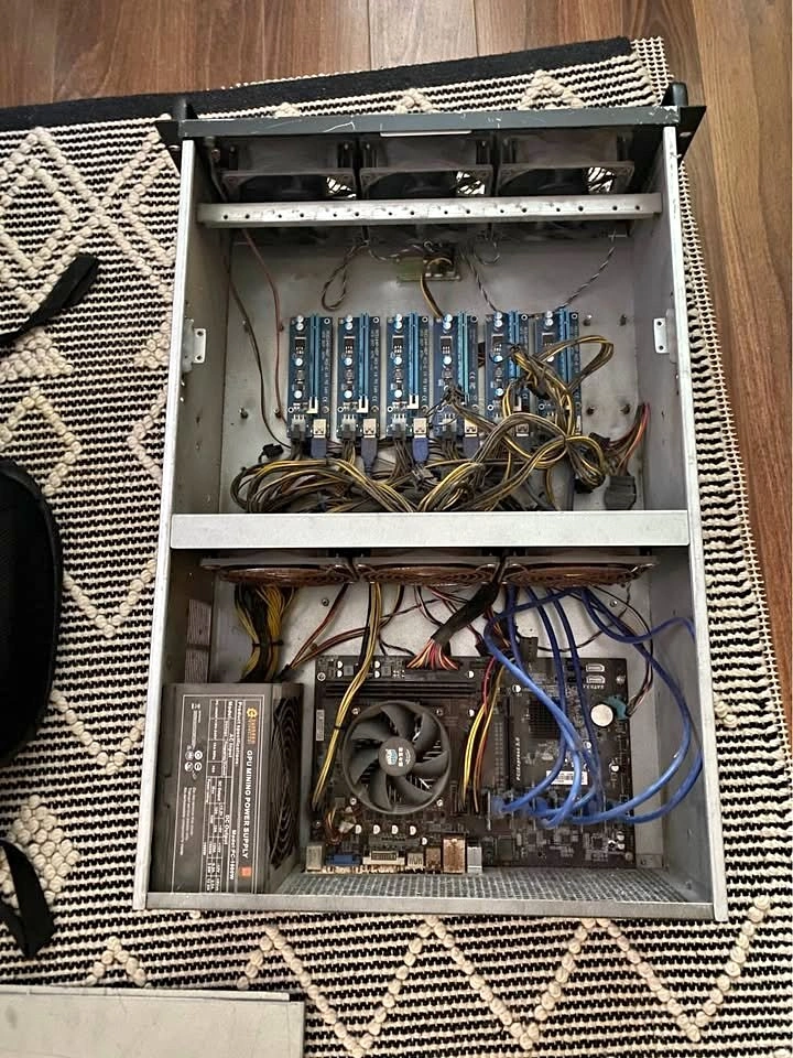 PC Mining Casing (everything but GPUs)