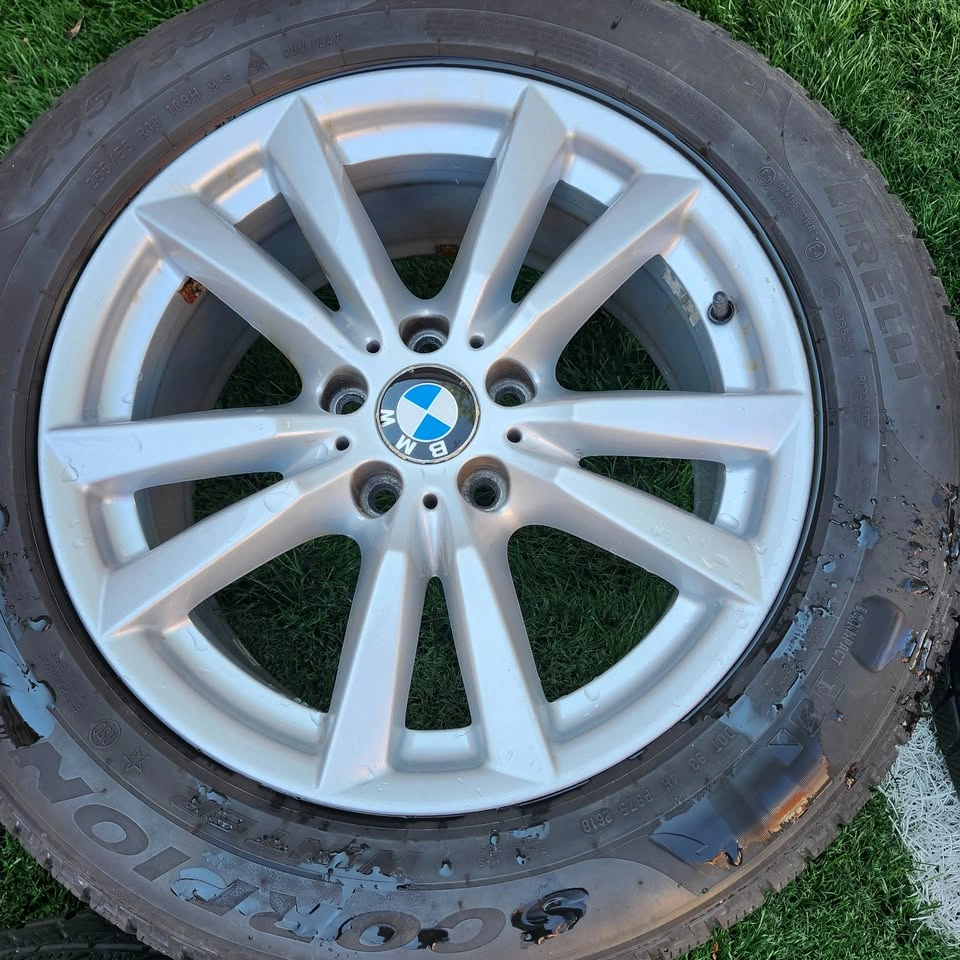 255/55/18 Pirelli Winter Tires with BMW OEM Alloy Rims 5x120 - photo 4