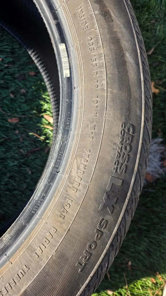 235/55/19 Continental All Season Tires - photo 3