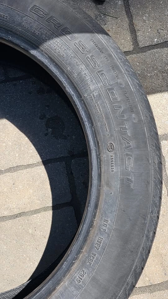 235/55/19 Continental All Season Tires - photo 4