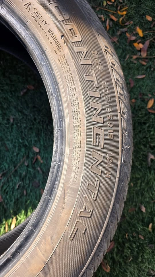 235/55/19 Continental All Season Tires - photo 5