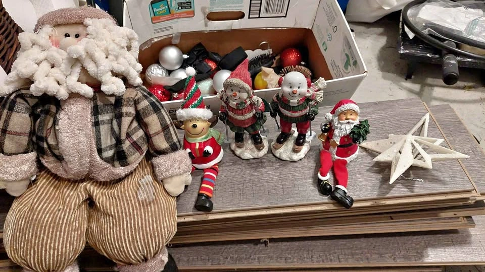 Ceramic Christmas figurine