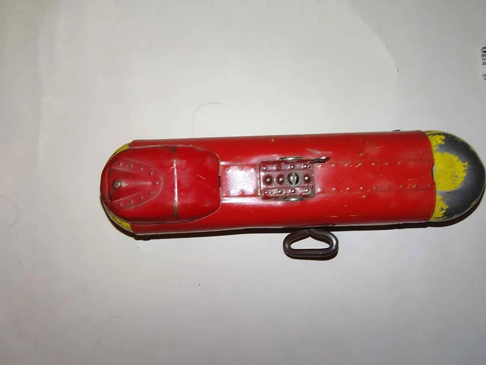 Hafner Overland Flyer Railway Vintage Tin Wind-Up Toy Train - photo 2