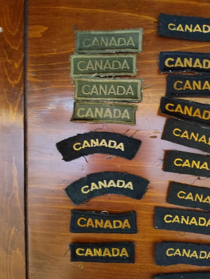 Canada Service Uniform Side Shoulder Patches - photo 2