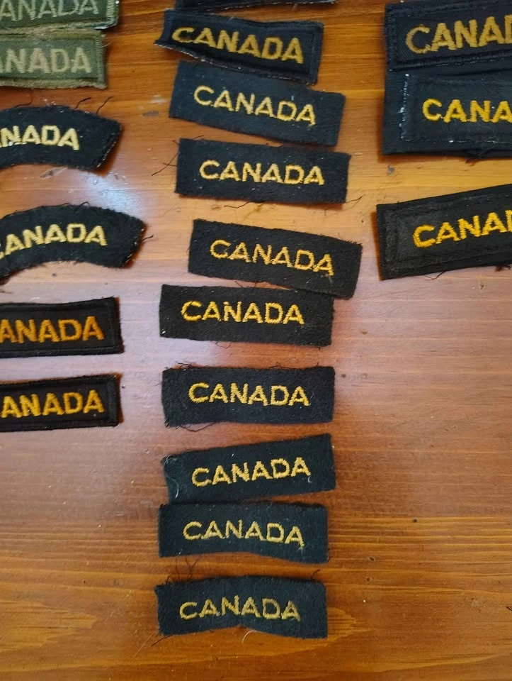 Canada Service Uniform Side Shoulder Patches - photo 4