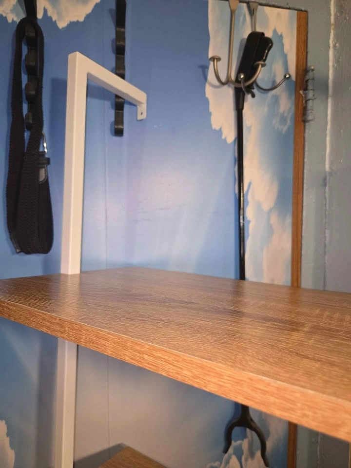 5-Tier Wall-Mounted Ladder Bookshelf - photo 4