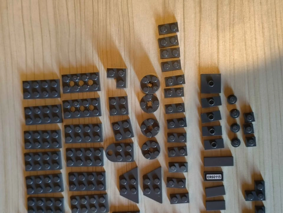 Lego dark gray bricks plates - photo 4
