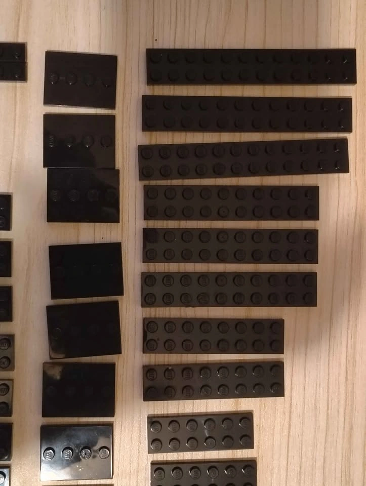 Black LEGO Bricks & Plates - Bulk Lot - photo 5