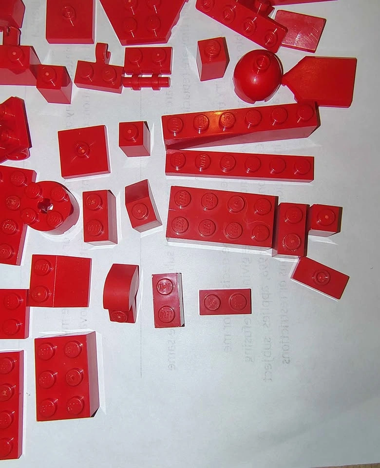 84 Pieces of Red LEGO - photo 3