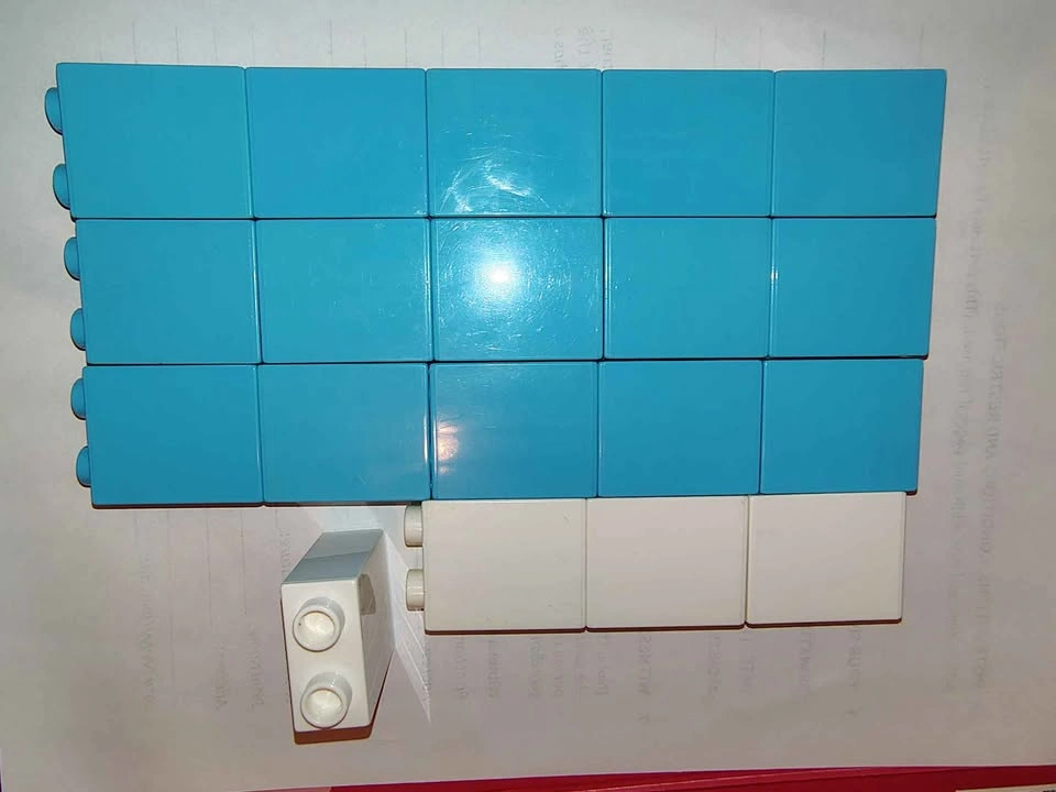 LEGO Duplo Blue and White Building Blocks Lot - photo 2