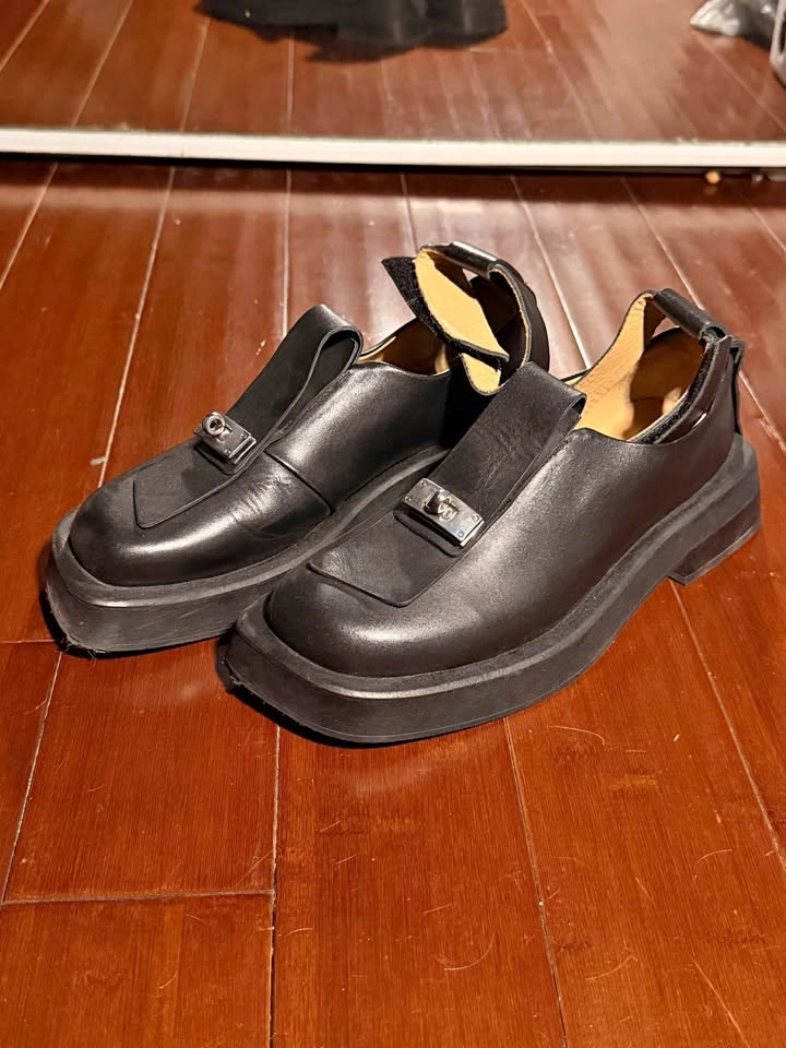 Block Shoes size 38
