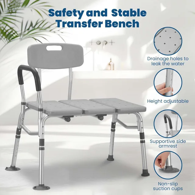 Careboda Tub Transfer Bench and Shower Chair NEW image indicator(3)