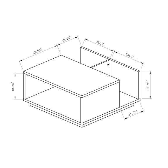 Latitude Run Distressed Grey Coffee Table image indicator(4)