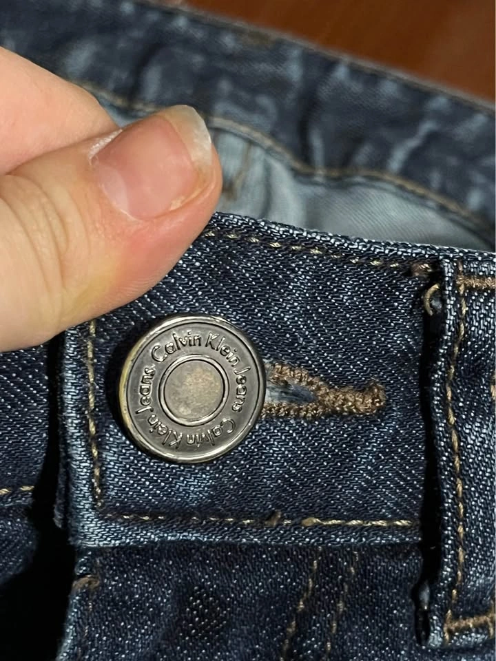 Y2K Vintage Calvin Klein Low Rise Jeans - photo 3