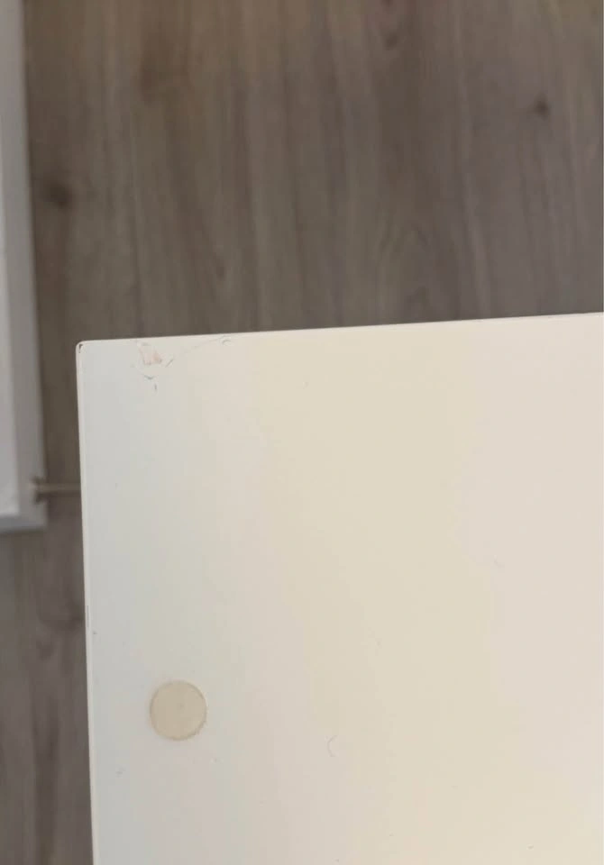 White IKEA Adjustable Height Desk - 100x60cm - photo 5
