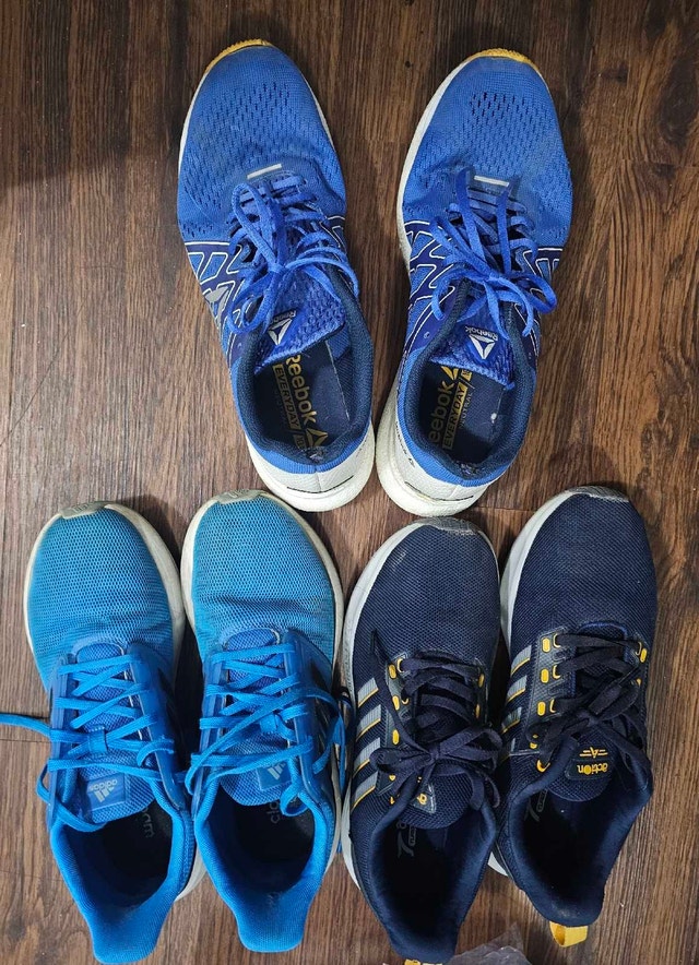 Reebok, Adidas, and Reef Shoes - Size 9