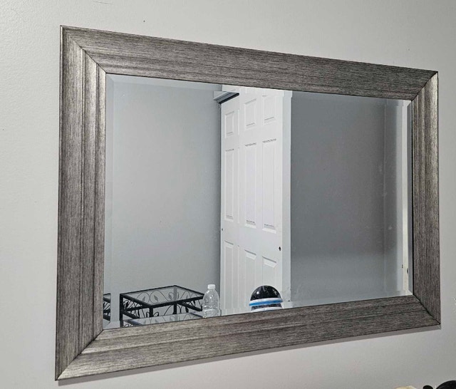 Mirror gray frame