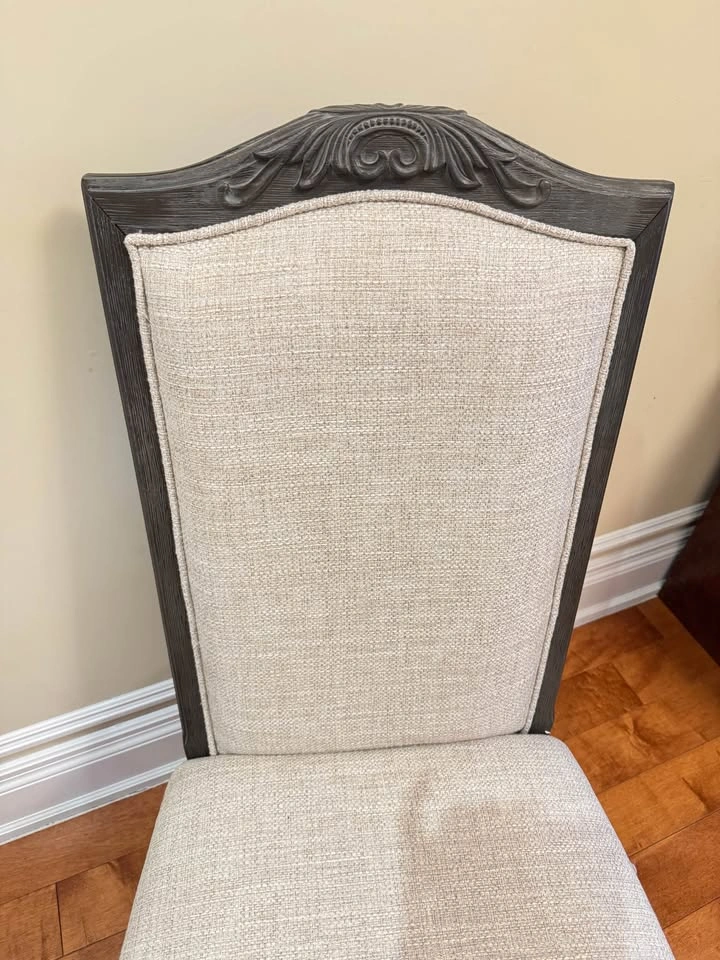 Set of 4 Elegant Upholstered Dining Chairs | Solid Wood - photo 2