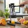 Commercial Manual Citrus Juicer Heavy Duty Cast Iron Hand Press - photo 3