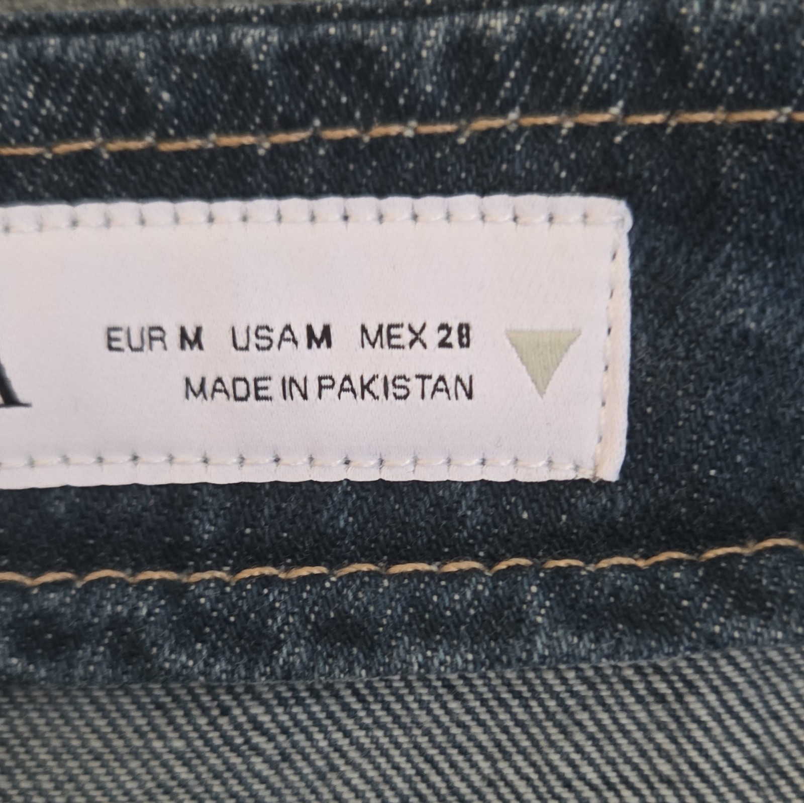 ZARA Women's Blue Denim Long A-Line Skirt Size M - photo 3
