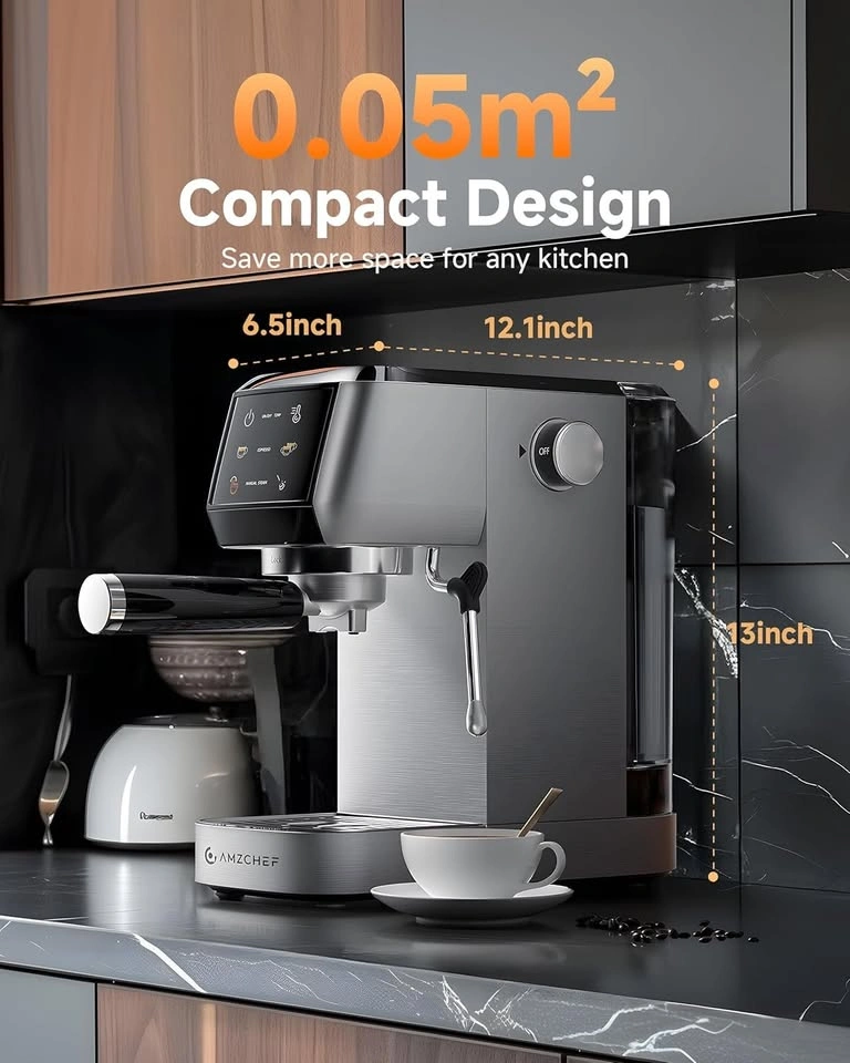 LINKChef 20 Bar Espresso Machine + Milk Frother - Like New - photo 3
