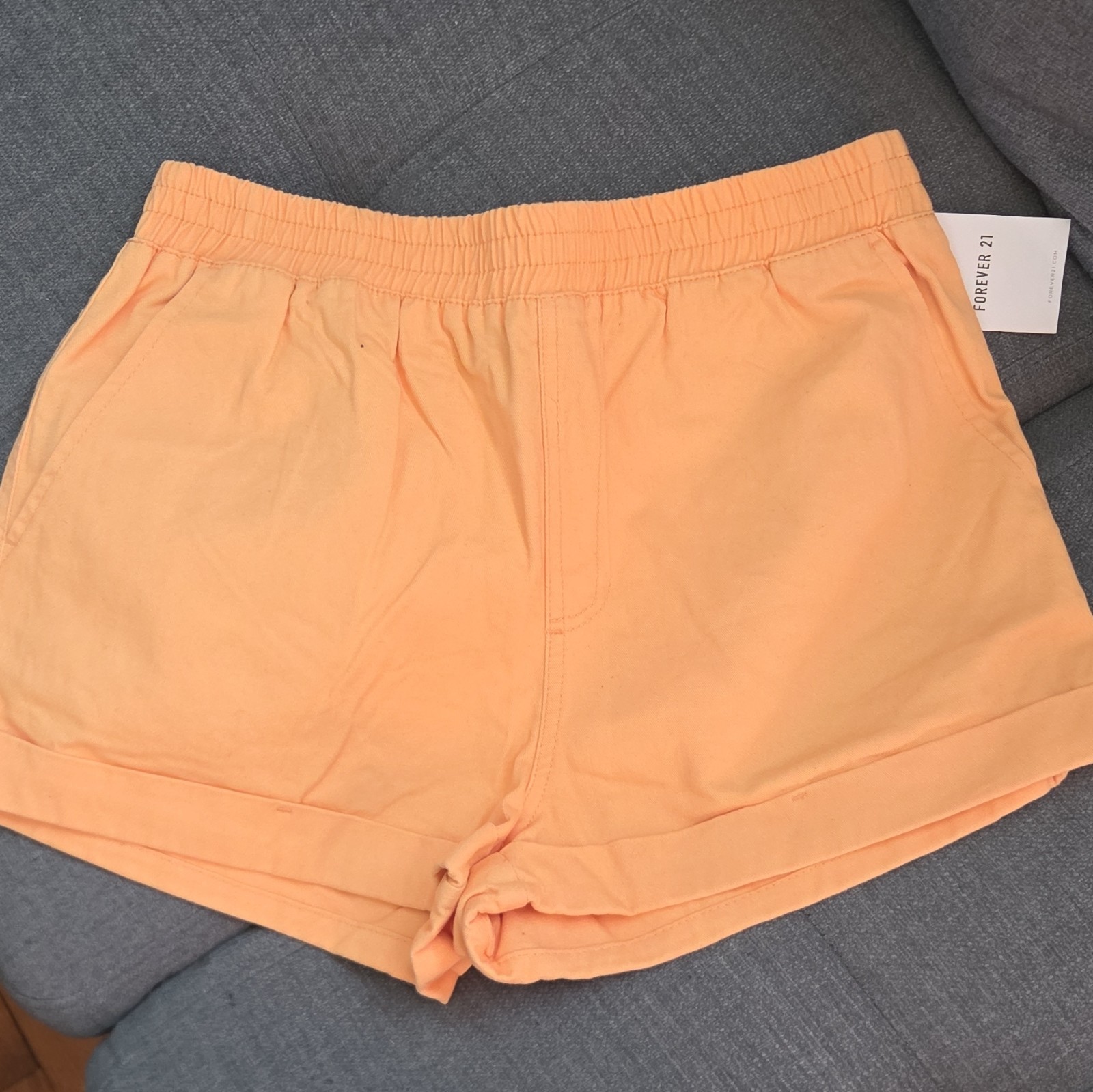 Forever 21 Women's Peach Casual Shorts M