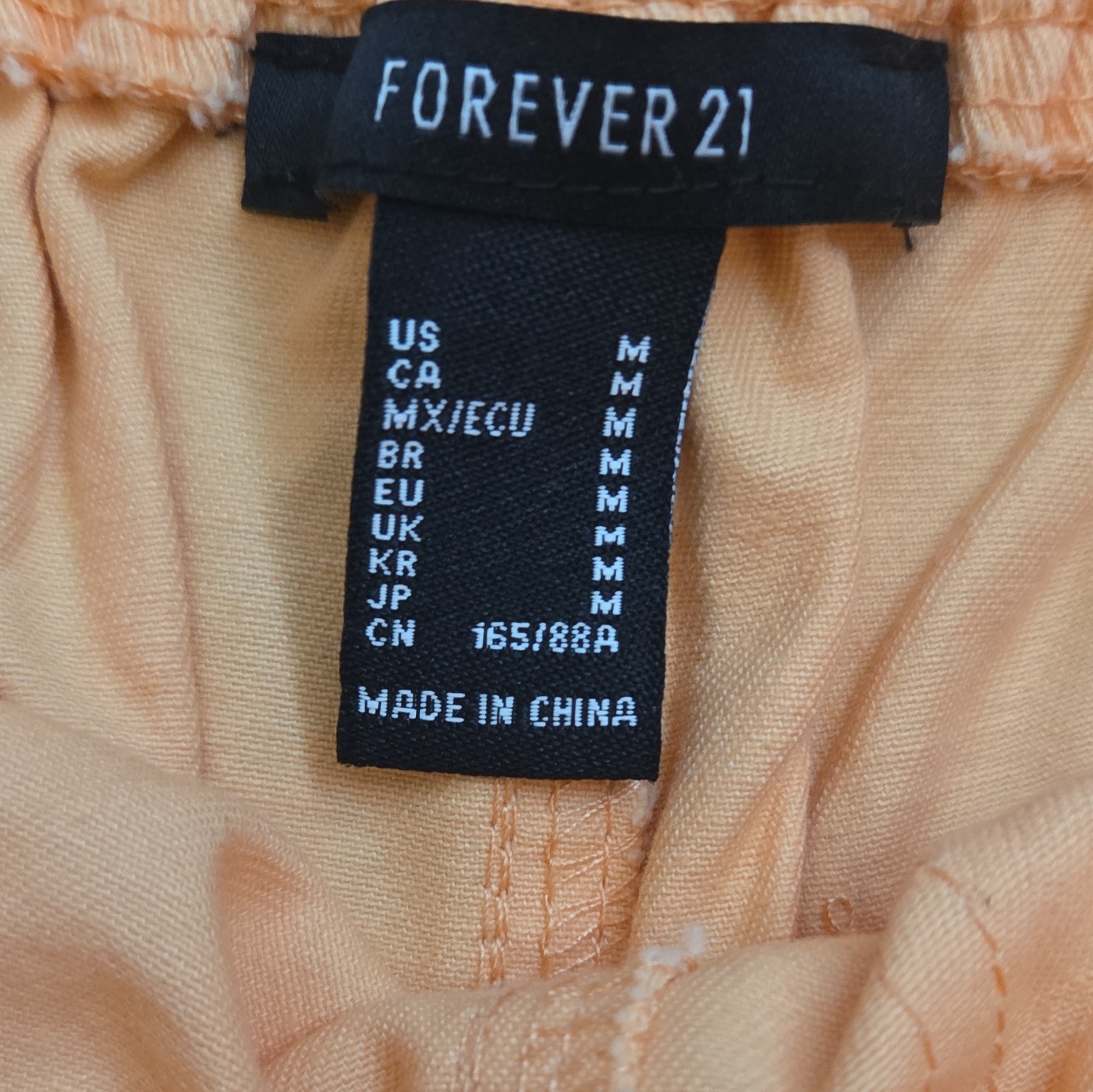 Forever 21 Women's Peach Casual Shorts M - photo 2